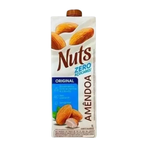 Leche de Almendras Nuts Zero Azucar 1lt