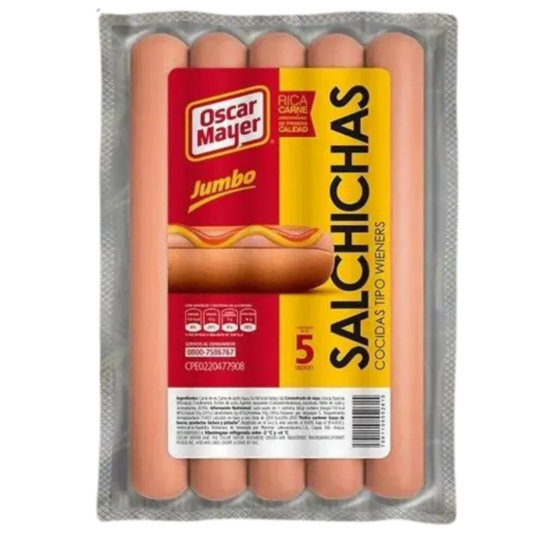 Salchichas Oscar Mayer Carne 5und