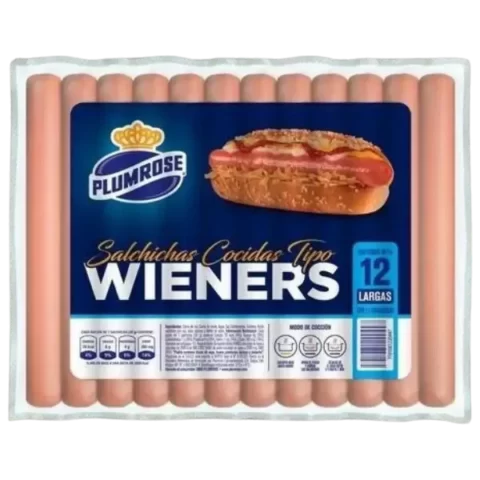 Salchichas Plumrose Wieners Largas 12und