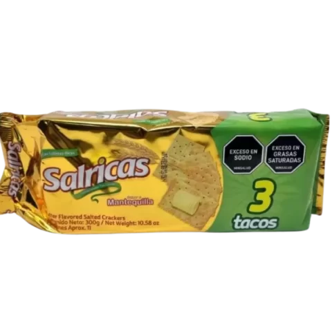 Galletas Salricas Mantequilla 3 Tacos 282gr