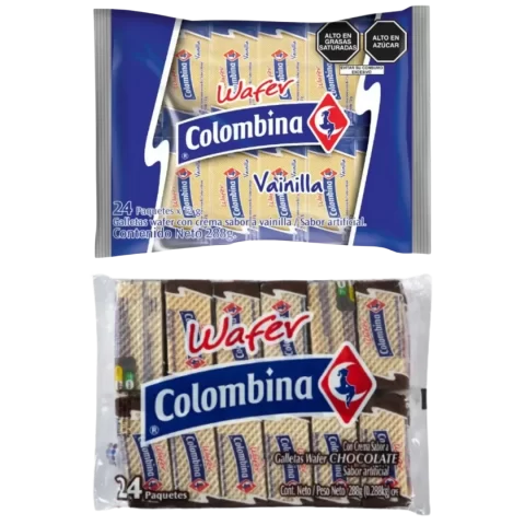 Galletas Wafer Colombina 24und