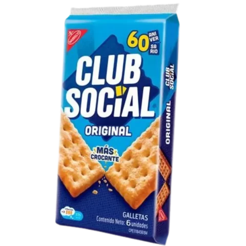 Galletas Club Social Paquete 6und