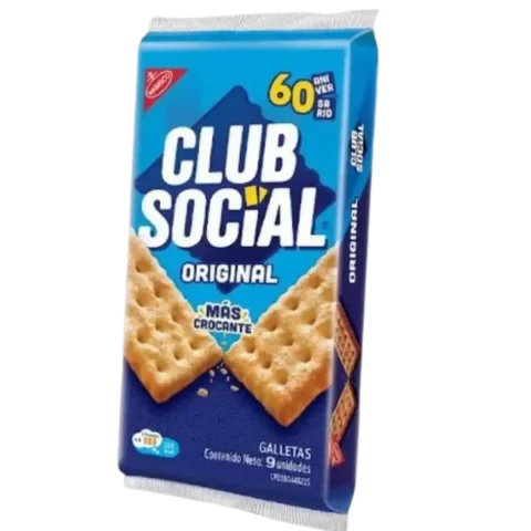 Galletas Club Social Paquete 9und