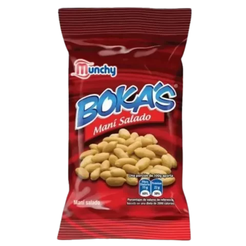 Mani Bokas Salado Munchy 25gr