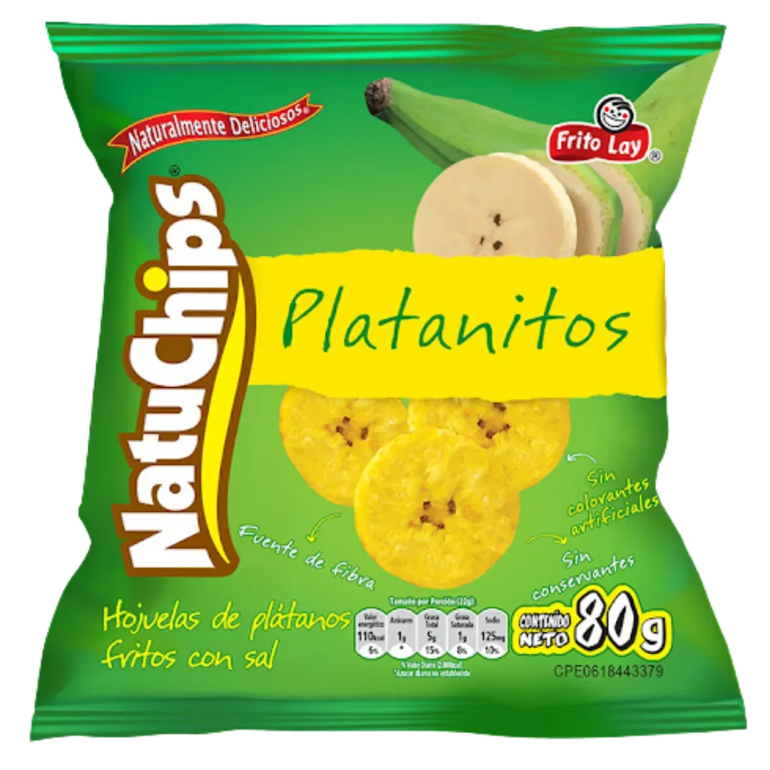 Platanitos Natuchips 80gr
