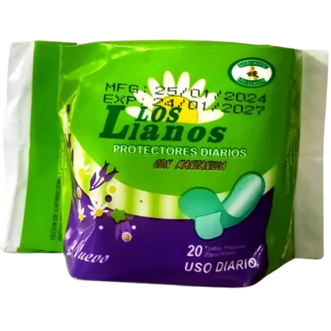 Protectores Diarios Los Llanos 20und