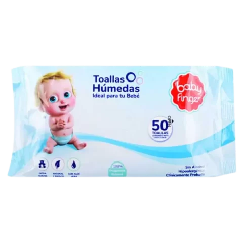 Toallas Húmedas Baby Finger 50und