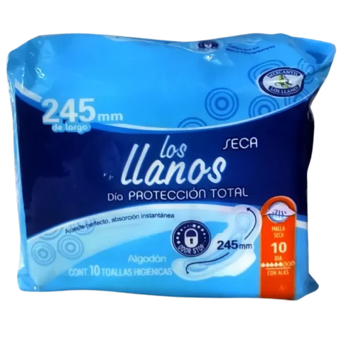 Toallas Sanitarias Los Llanos Dia 10und