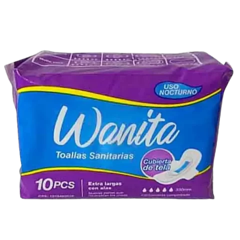 Toallas Sanitarias Wanita 10und