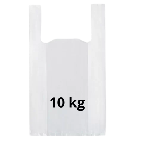 Bolsas Plasticas Con Asas 10 Kg 100und