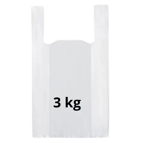 Bolsas Plasticas Con Asas 3 Kg 100und