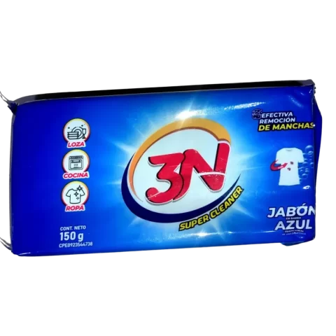 Jabon Azul 3N 150gr