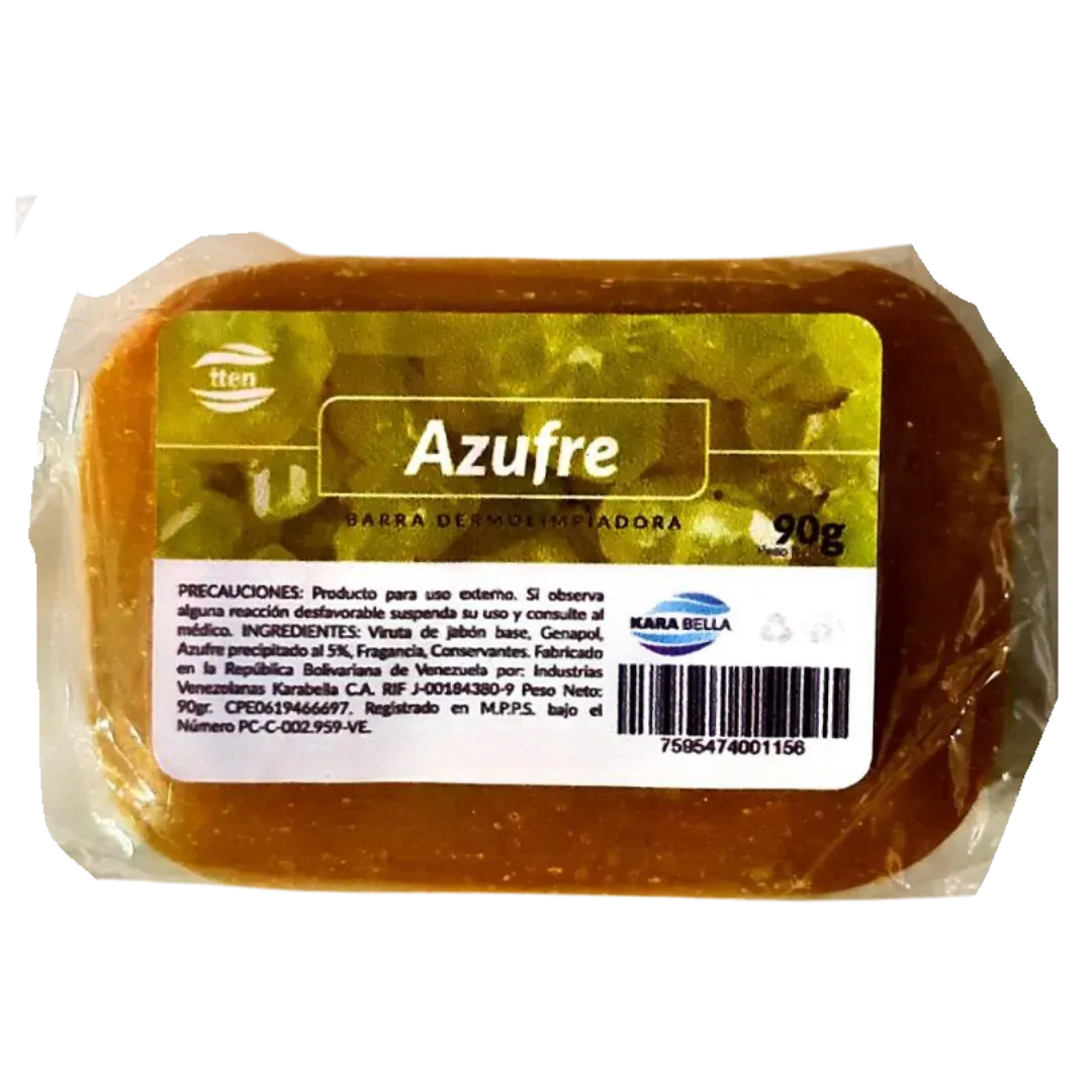 Jabon de Azufre Karabella 90gr
