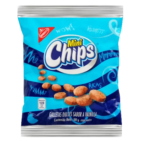 Galletas Mini Chips 180gr