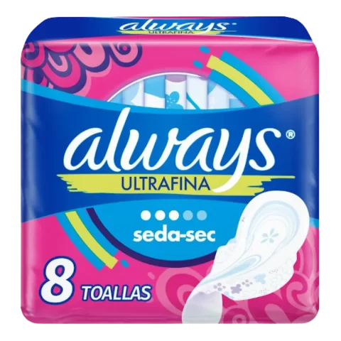 Toallas Sanitarias Always 8und