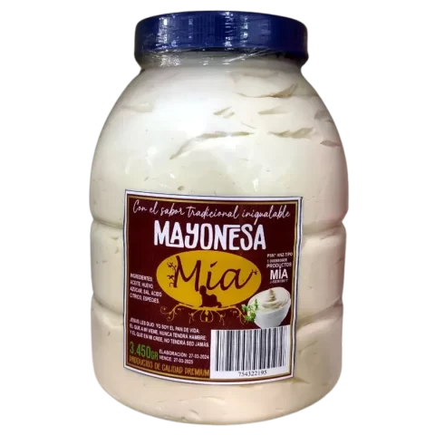 Mayonesa Mia 3,45kg