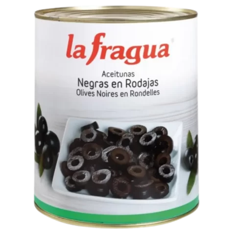 Aceitunas Negras en Rodajas La Fragua 3,1kg