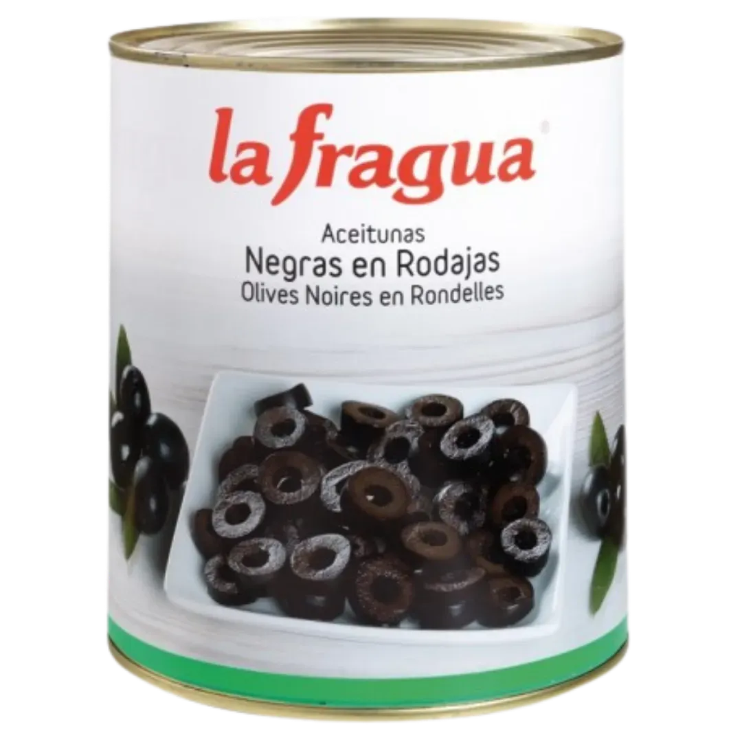 Aceitunas Negras en Rodajas La Fragua 3,1kg