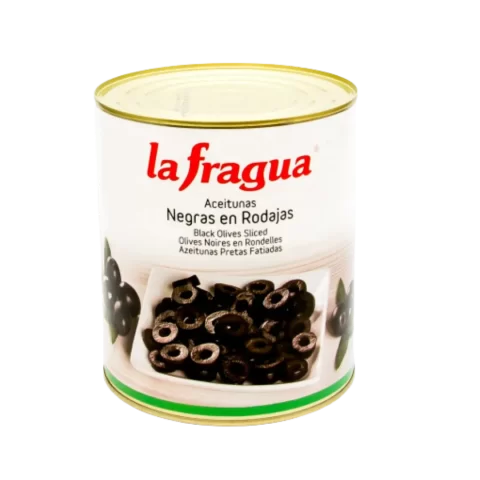 Aceitunas Negras en Rodajas La Fragua 390gr