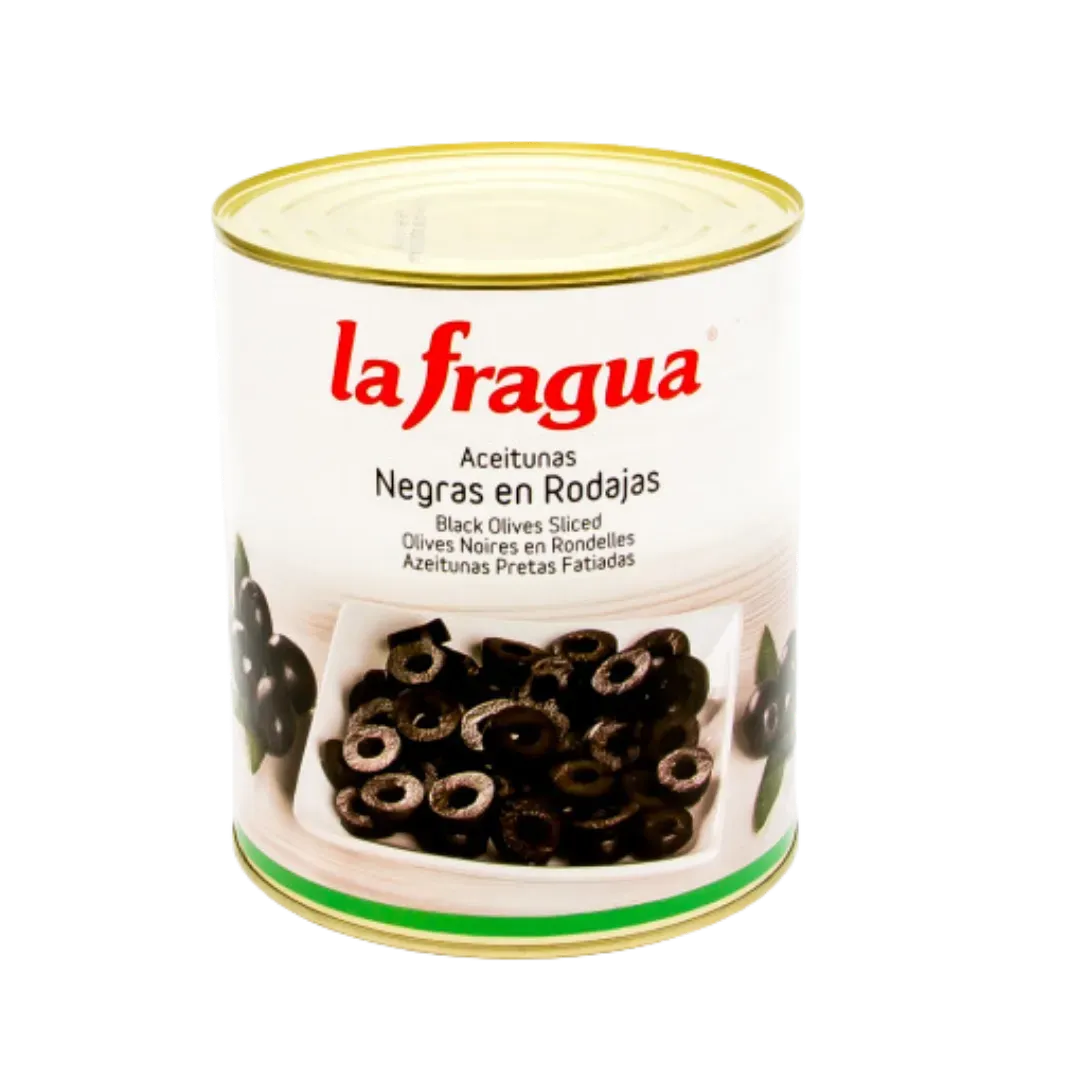 Aceitunas Negras en Rodajas La Fragua 390gr