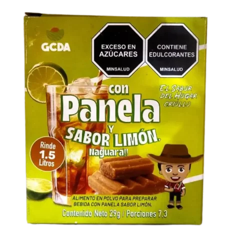 Bebida en Polvo Panela y Limon 29gr