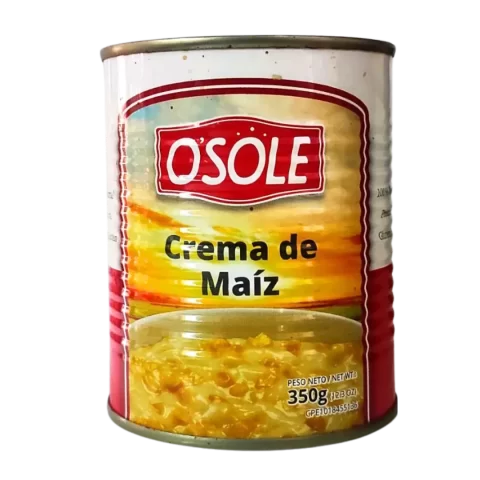 Crema de Maíz Osole 350gr