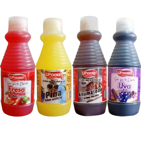 Escencias Artificiales Sabores Variados Upaaa 250ml