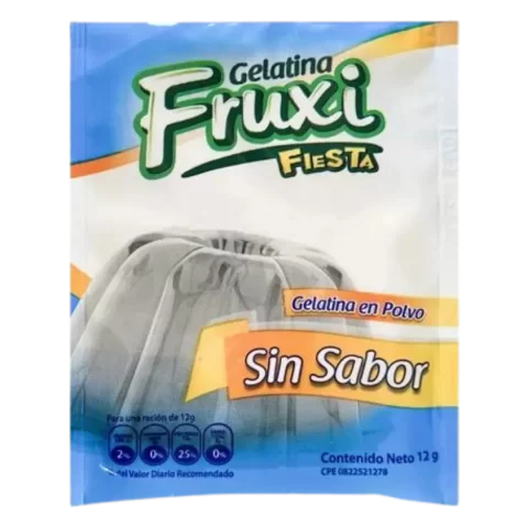 Gelatina Fruxi Sin Sabor 12gr