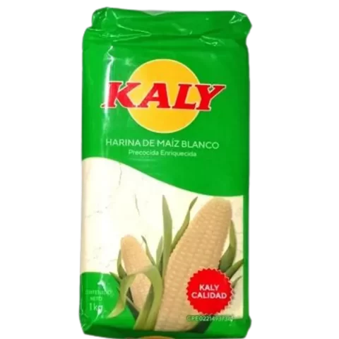 Harina de Maiz Kaly Blanca Premium 1kg