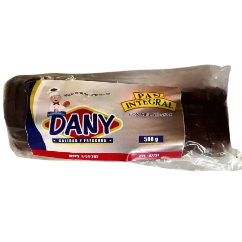 Pan Integral Dany 500gr