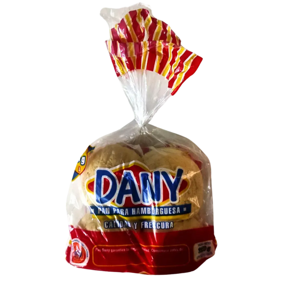 Pan para Hamburguesas Dany 350gr