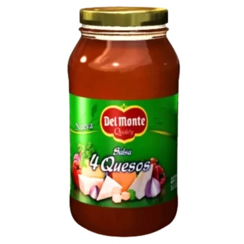 Salsa 4 Quesos Del Monte 495gr
