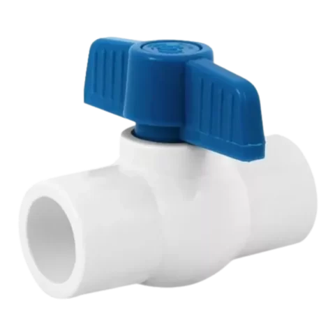 Llave de Paso Plastica Lisa 1/2 Pulg