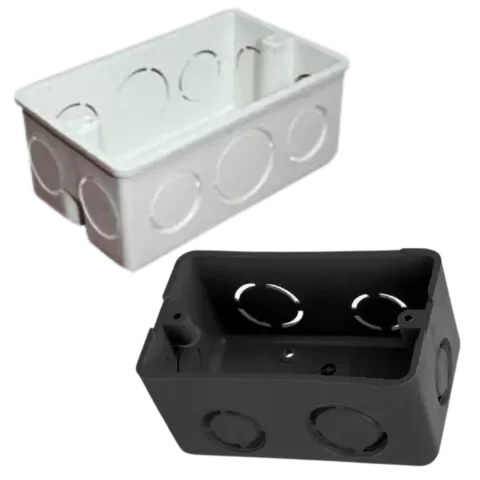 Cajetin de Electricidad Plastico 4x2cm