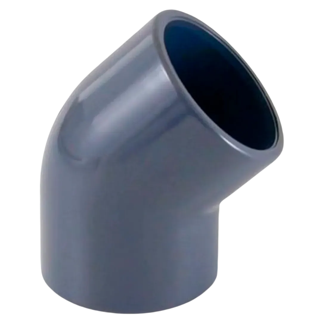 Codo Agua Fria Pavco de 1/2 Pulg 45 Grados