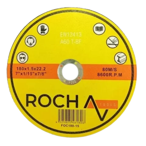 Disco de Corte Rocha Extrafino 7 Pulg