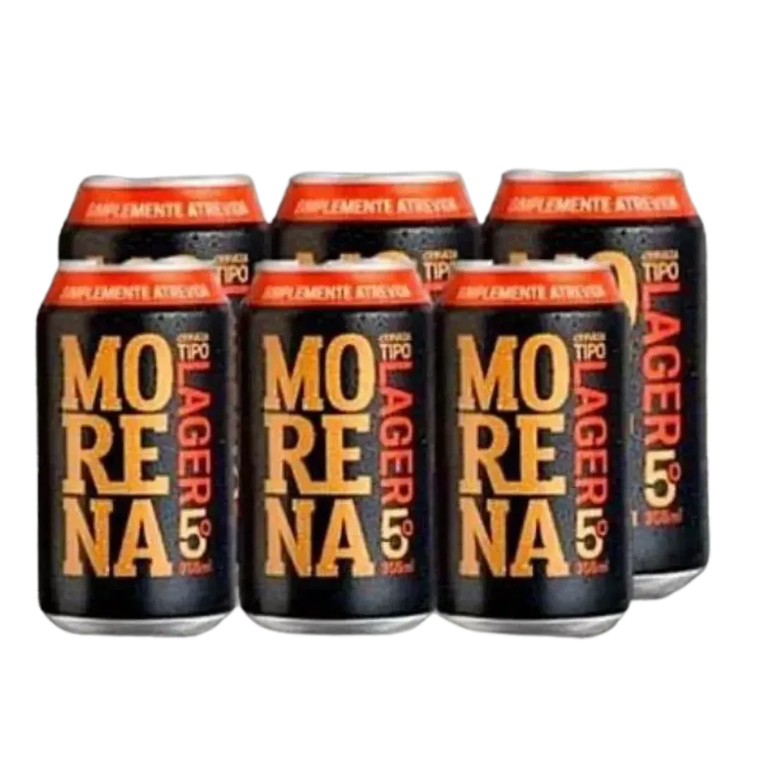 Cerveza Morena Lata 6und