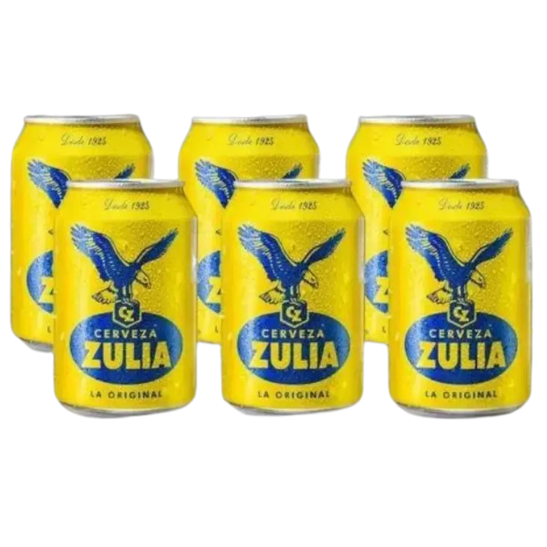 Cerveza Zulia Lata 6und
