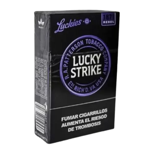 Cigarrillos Lucky Strike Rebel 20und