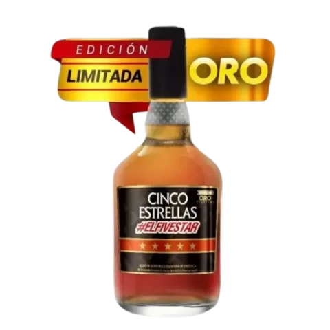 Ron Cinco Estrellas Oro 0,70lt