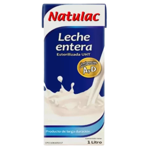 Leche Entera Natulac 1lt