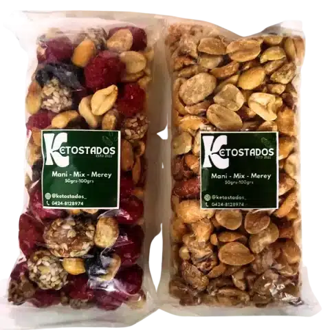 Mani Salado y Surtido Ketostados 100gr