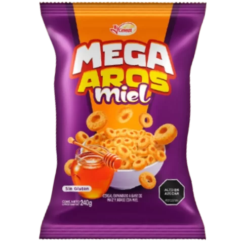 Tu Cereal Mega Aros Miel 240gr