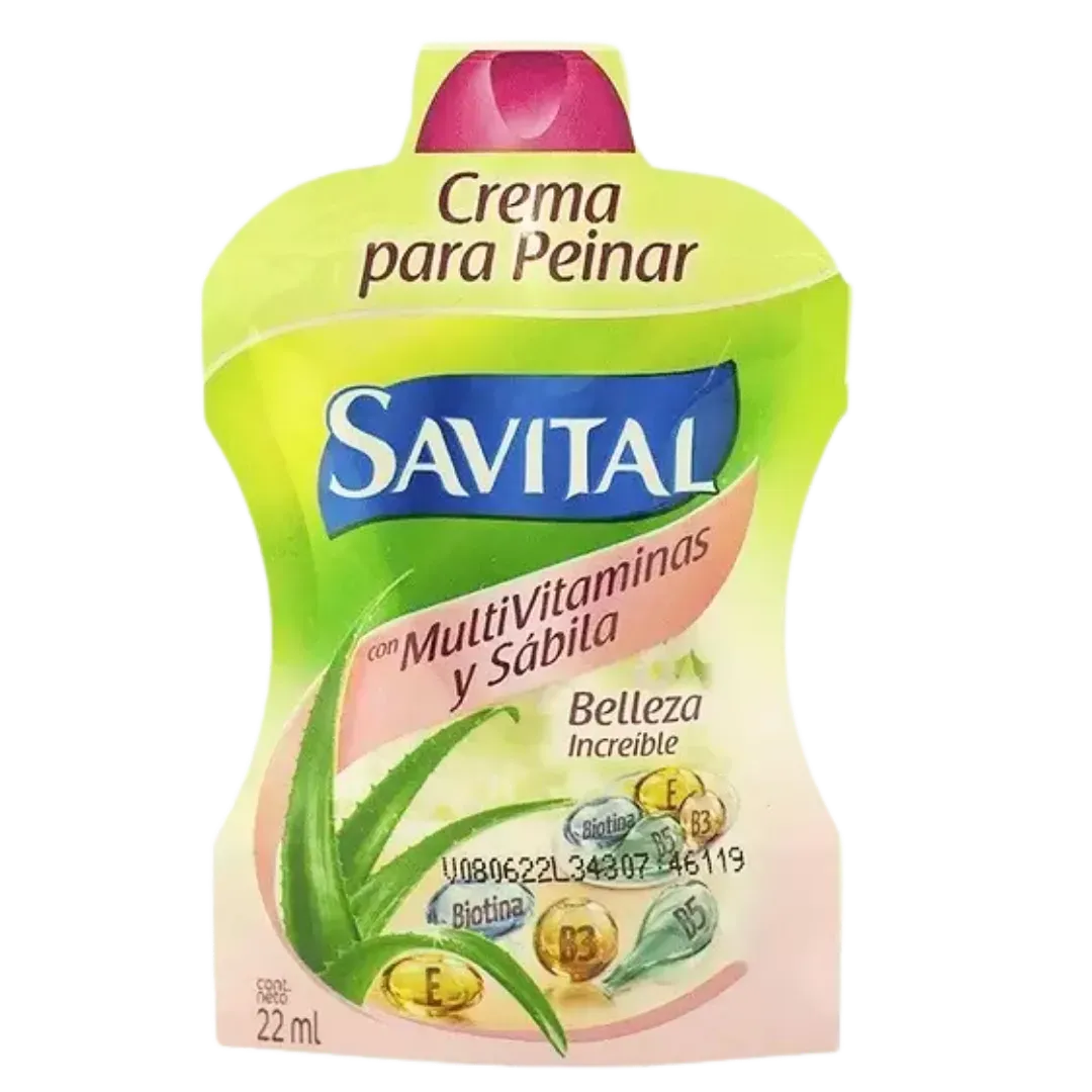 Crema de Peinar Savital Sobre 22ml