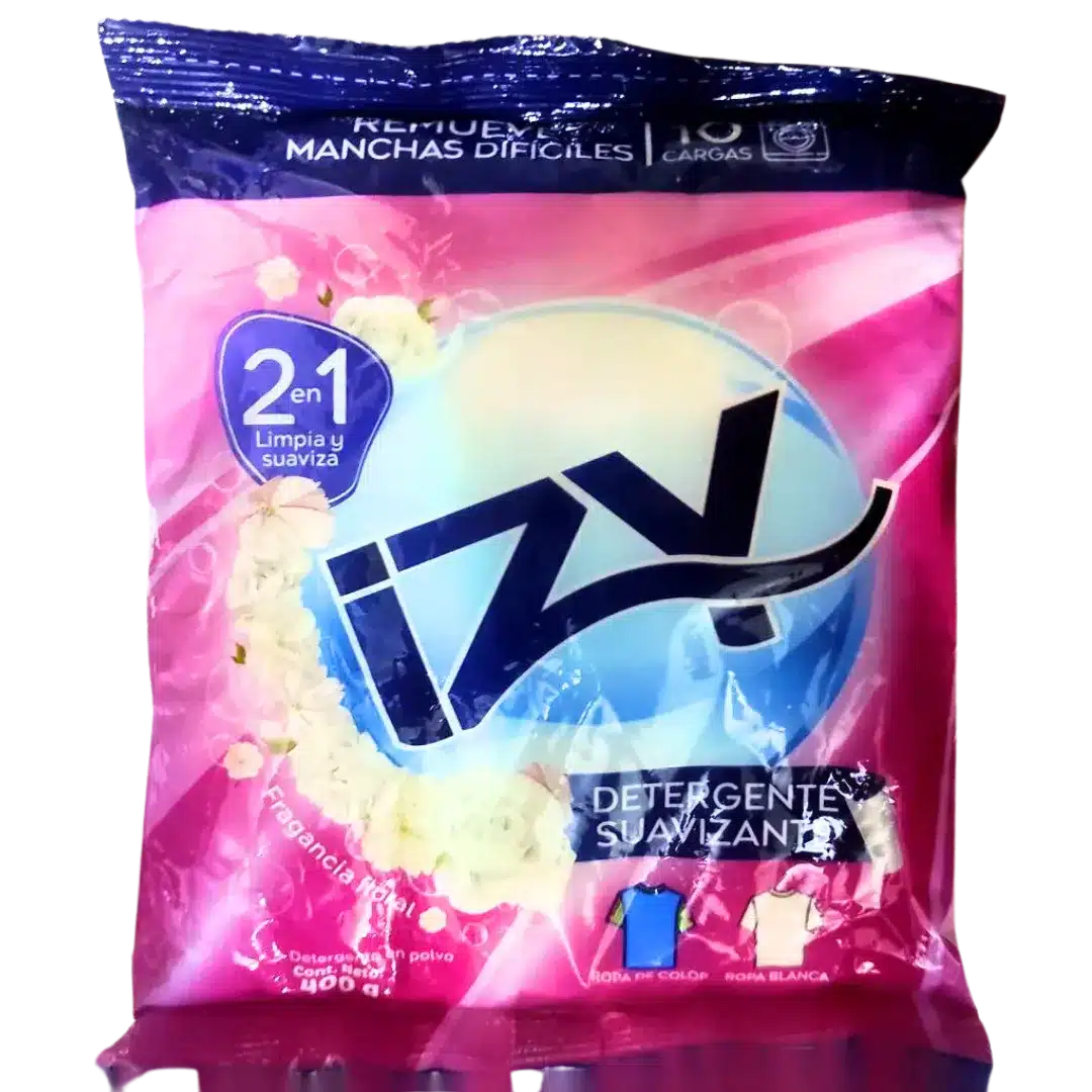 Detergente en Polvo Izy 400gr