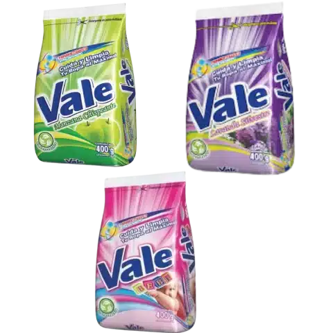 Detergente en Polvo Vale 400gr