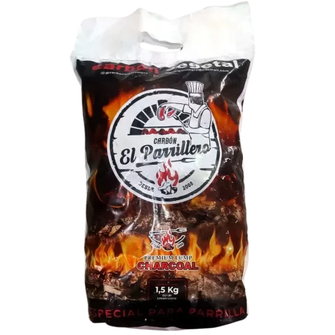 Carbon Vegetal El Parrillero 1.5kg