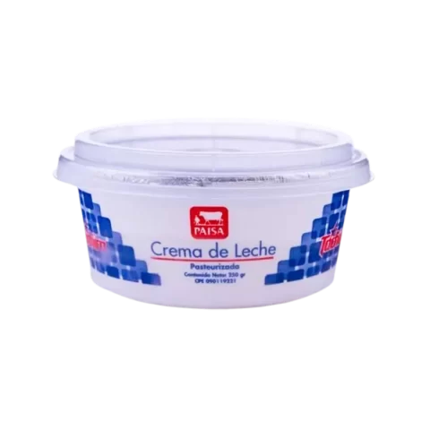 Crema de Leche Los Andes 250gr