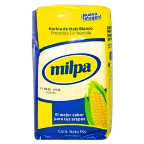 Harina de Maiz Blanco Milpa 1kg