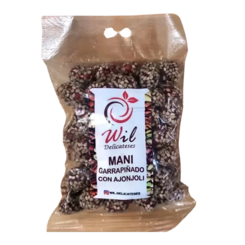 Mani Garrapiñado con Ajonjoli Wil 100gr